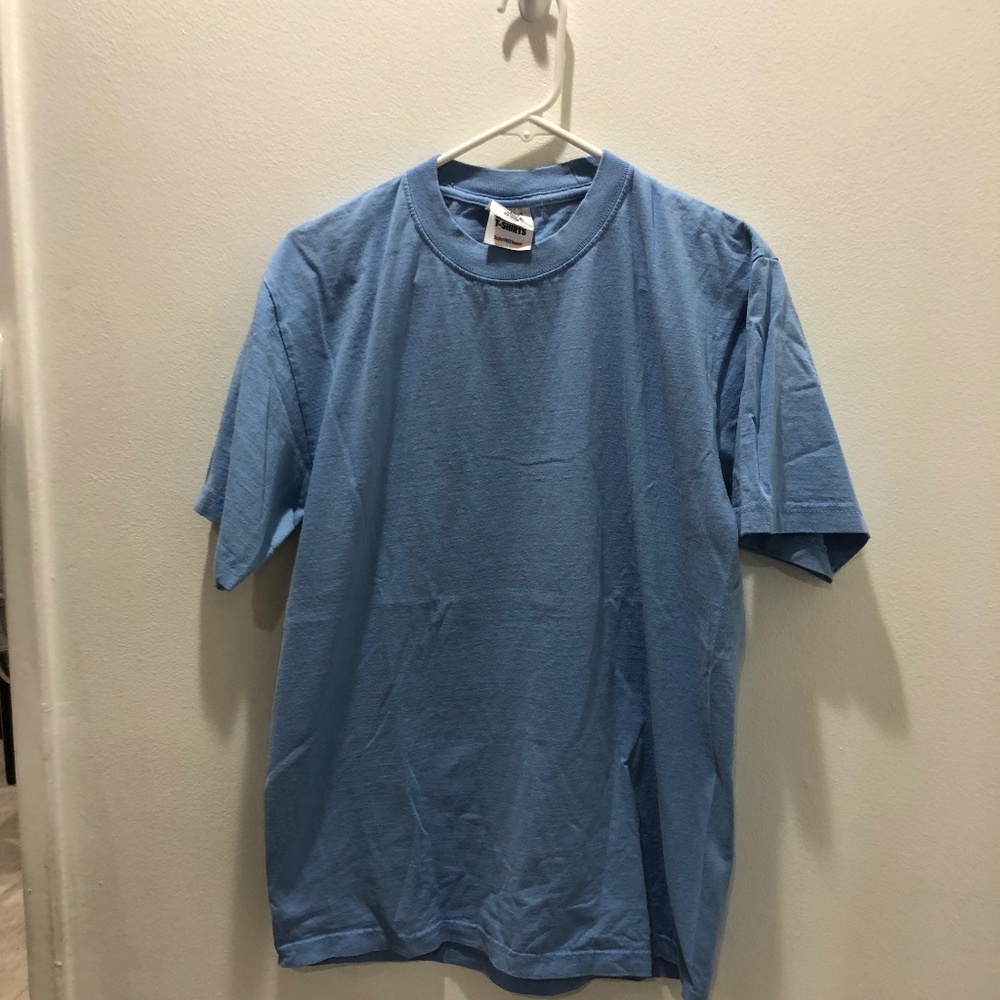 Shaka Plain Blue Shirt